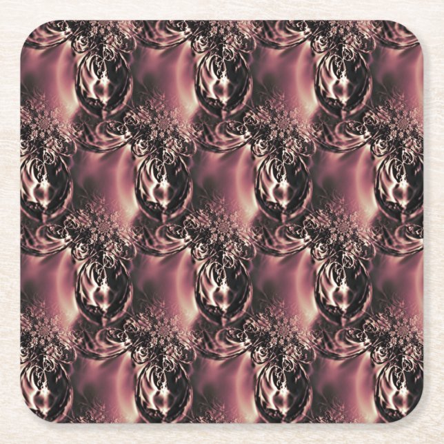 Dessous-de-verre Carré En Papier Dex (Devant)