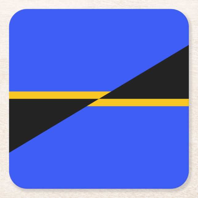 Dessous-de-verre Carré En Papier Drapeau de Folsom, Californie (Devant)