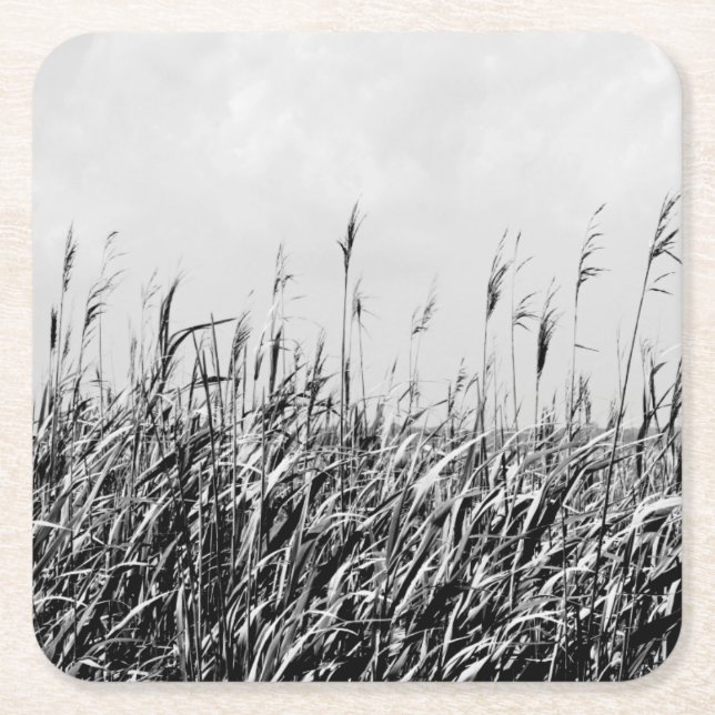 Dessous-de-verre Carré En Papier Dune Triptyque III (Devant)