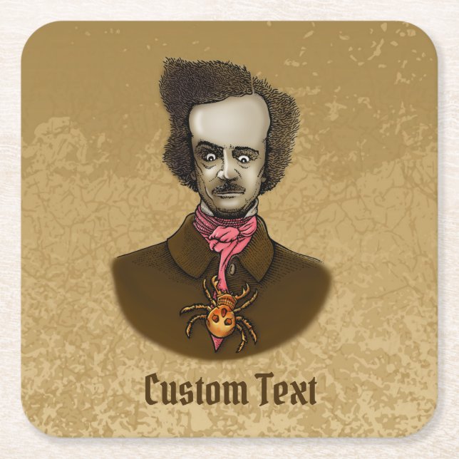 Dessous-de-verre Carré En Papier Edgar (Devant)