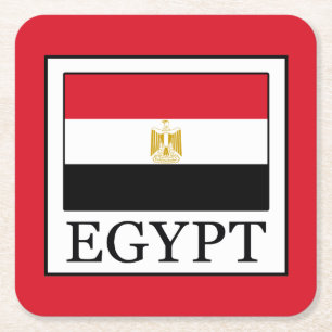Dessous-de-verre Carré En Papier Égypte