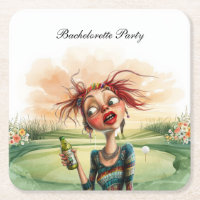Enterrement de vie de jeune fille Golf pour golfeu