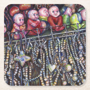 Dessous-de-verre Carré En Papier Épitomiser