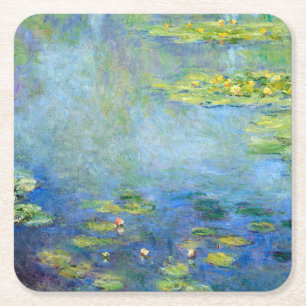 Dessous-de-verre Carré En Papier Etang Lily, Monet