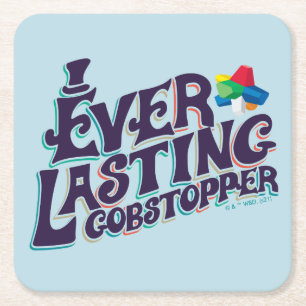 Dessous-de-verre Carré En Papier Everlasting Gobstopper Graphic