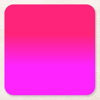 Fade couleur rose chaud et rose néon ombre