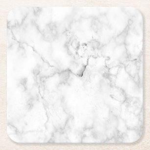 Dessous-de-verre Carré En Papier Faux marbre