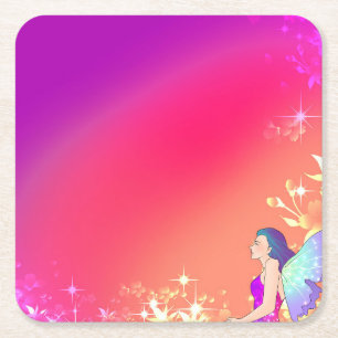 Dessous-de-verre Carré En Papier Fée