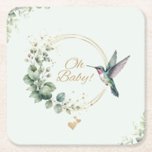 **Fête de naissance à l'aquarelle Eucalyptus Colib