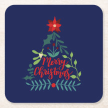 Feuilles du feuillage de Noël