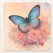 Fleur Rose Aquarelle Chic Personnalisée Charmeuse