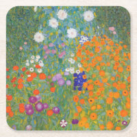 Flower Garden by Gustav Klimt