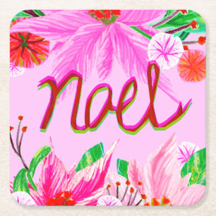 Dessous-de-verre Carré En Papier Folio de Noël - Noel