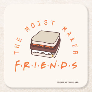 Dessous-de-verre Carré En Papier FRIENDS™ Le Moist Maker