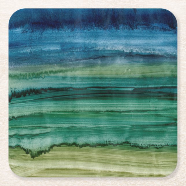 Dessous-de-verre Carré En Papier Fusion IV (Devant)