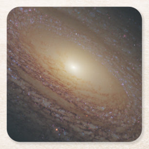 Dessous-de-verre Carré En Papier Galaxie Spirale Ngc 2841