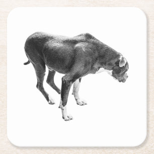 Dessous-de-verre Carré En Papier Gardien de table d'automne