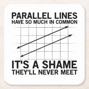 Dessous-de-verre Carré En Papier Géométrie mathématique  Cadeaux d'enseignants e