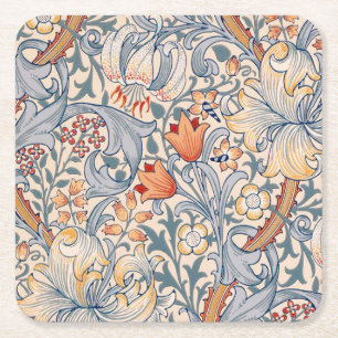 Dessous-de-verre Carré En Papier Golden Lily, William Morris