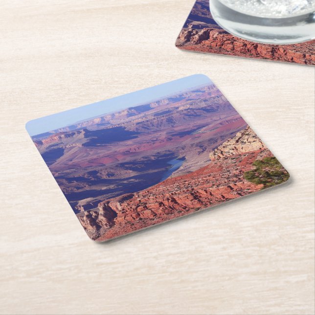 Dessous-de-verre Carré En Papier Gorgeous Grand Canyon Arizona Landscape Photo (Incliné)