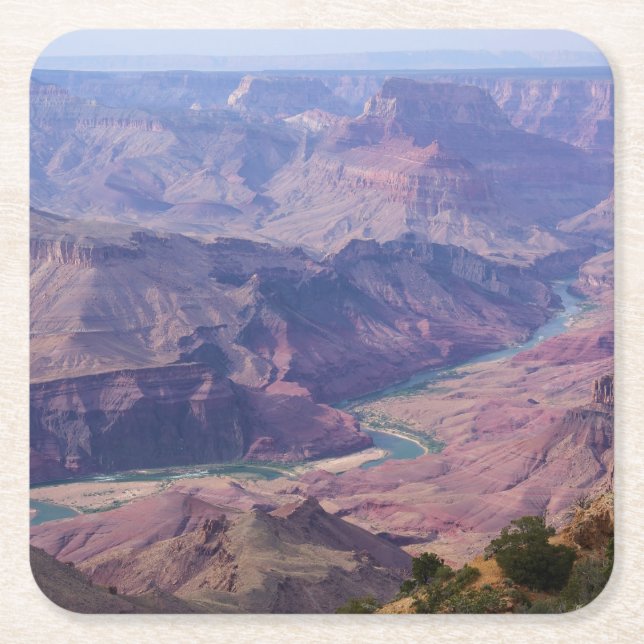 Dessous-de-verre Carré En Papier Grand Canyon - Arizona - Dessous de verre (Devant)