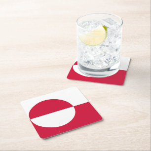 Dessous-de-verre Carré En Papier Groenland