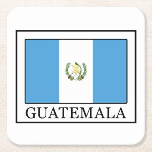 Dessous-de-verre Carré En Papier Guatemala
