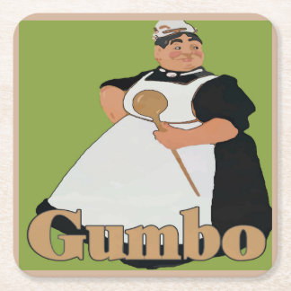 Dessous-de-verre Carré En Papier Gumbo Cook