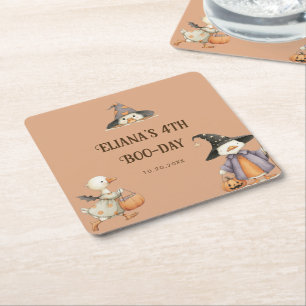 Dessous-de-verre Carré En Papier Halloween Goose Anniversaire de enfant soirée cost