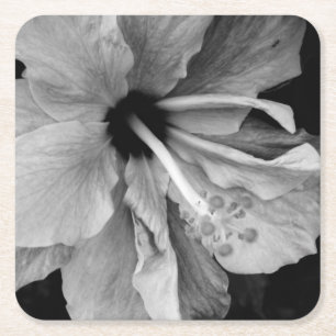 Dessous-de-verre Carré En Papier Hibiscus