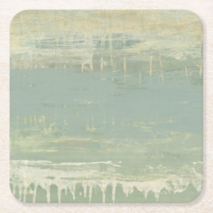 Dessous-de-verre Carré En Papier Horizon muet