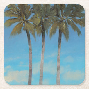 Dessous-de-verre Carré En Papier II grand debout