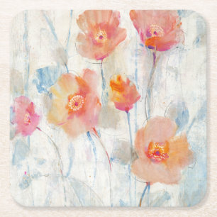 Dessous-de-verre Carré En Papier II translucide