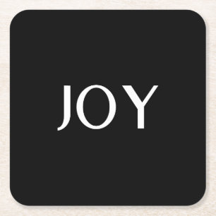 Dessous-de-verre Carré En Papier Immobilier simple personnalisé élégant