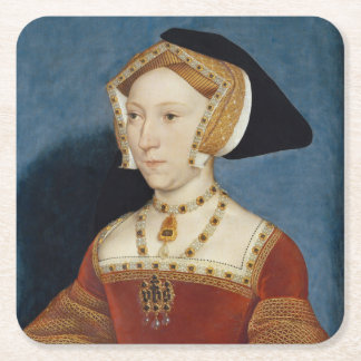 Dessous-de-verre Carré En Papier Jane Seymour - Hans Holbien le Jeune - 1536