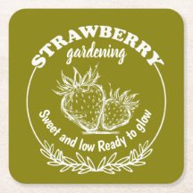 jardinage de fraises