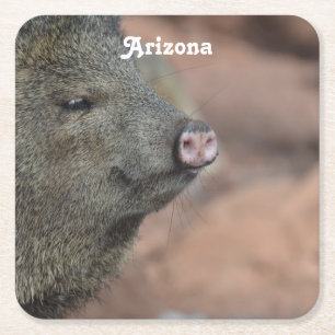 Dessous-de-verre Carré En Papier Javelina
