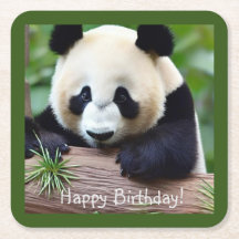 Joyeux Anniversaire Cute Panda Bear