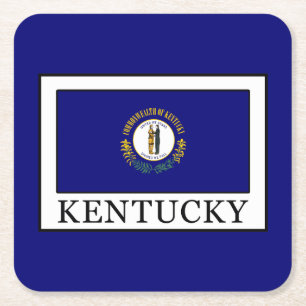 Dessous-de-verre Carré En Papier Kentucky