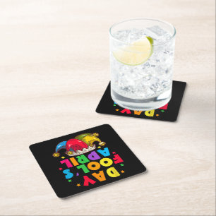 Dessous-de-verre Carré En Papier Kit de blagues drôles pour le 1er avril