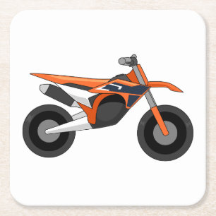 Dessous-de-verre Carré En Papier KTM 450 SX-F simple style