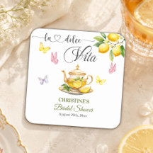 La Dolce Vita Théière à Citron pour la Mariée