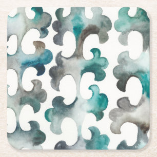 Dessous-de-verre Carré En Papier La Mer