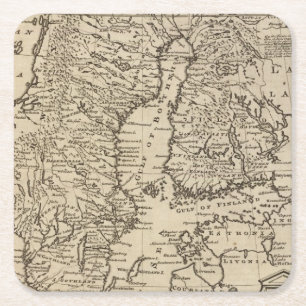 Dessous-de-verre Carré En Papier La Suède