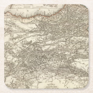 Dessous-de-verre Carré En Papier La Turquie 5