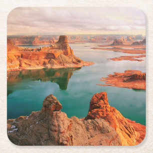 Dessous-de-verre Carré En Papier Lac Powell Arizona