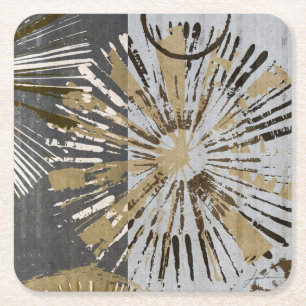 Dessous-de-verre Carré En Papier L'accès couvre de tuiles III