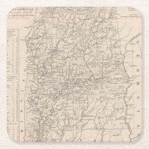 Dessous-de-verre Carré En Papier L'Alabama 6