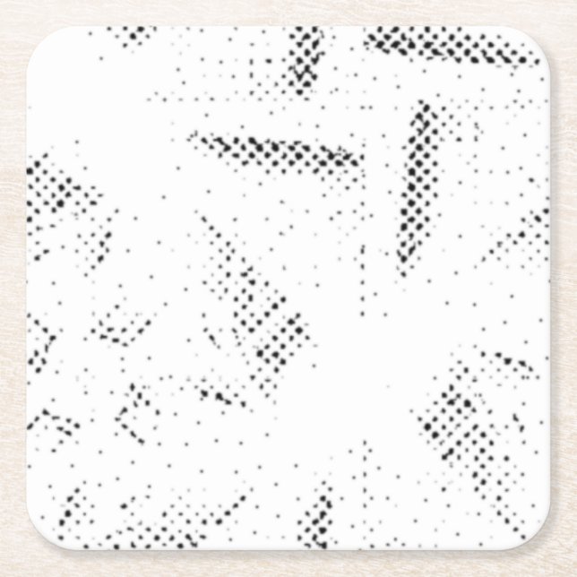 Dessous-de-verre Carré En Papier Language, Concord Paper Coaster (Devant)