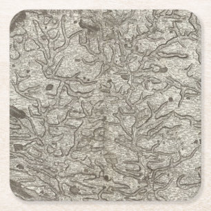 Dessous-de-verre Carré En Papier Laval